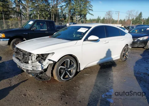 2019 Honda Accord Sport 2.0T z USA, uszkodzony, nr VIN 1HGCV2F38KA005537